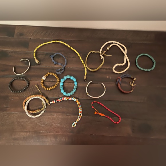 Other - Bag of mens bracelets